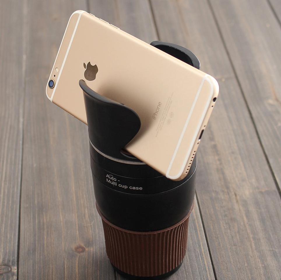 Car Cup Holders ABS Rubber Drinks Holders
