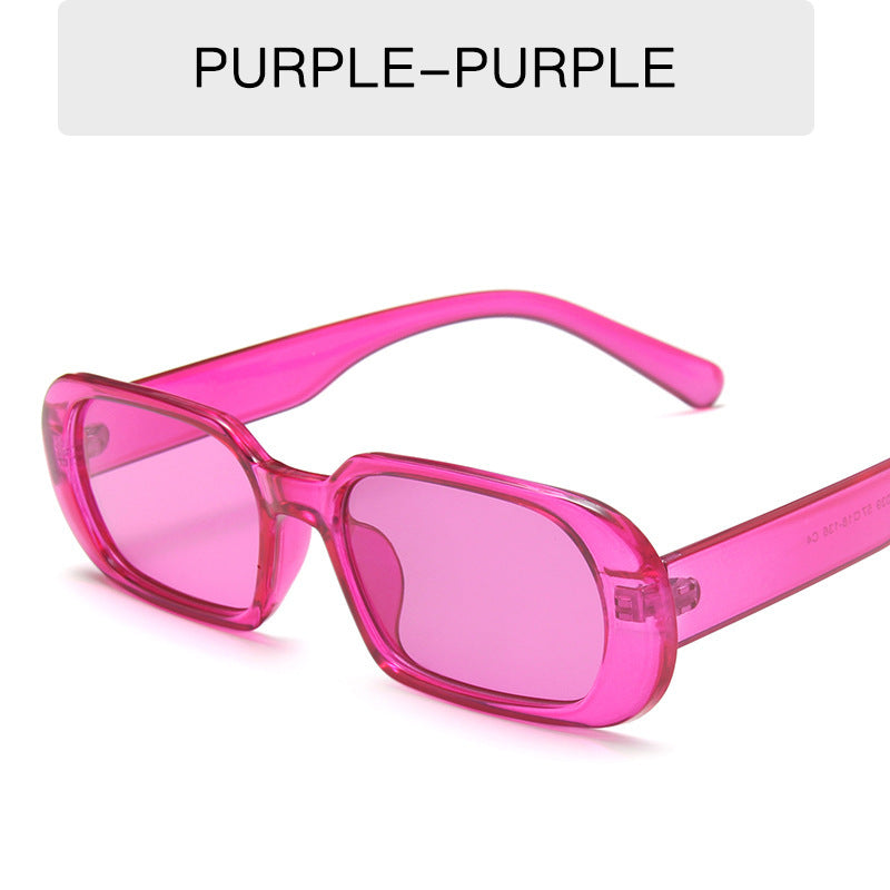 Retro Small Frame Sunglasses Candy Colorful Fashion Sunglasses