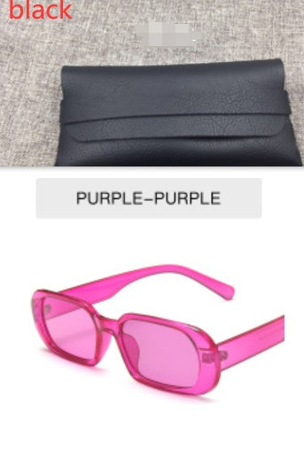 Retro Small Frame Sunglasses Candy Colorful Fashion Sunglasses