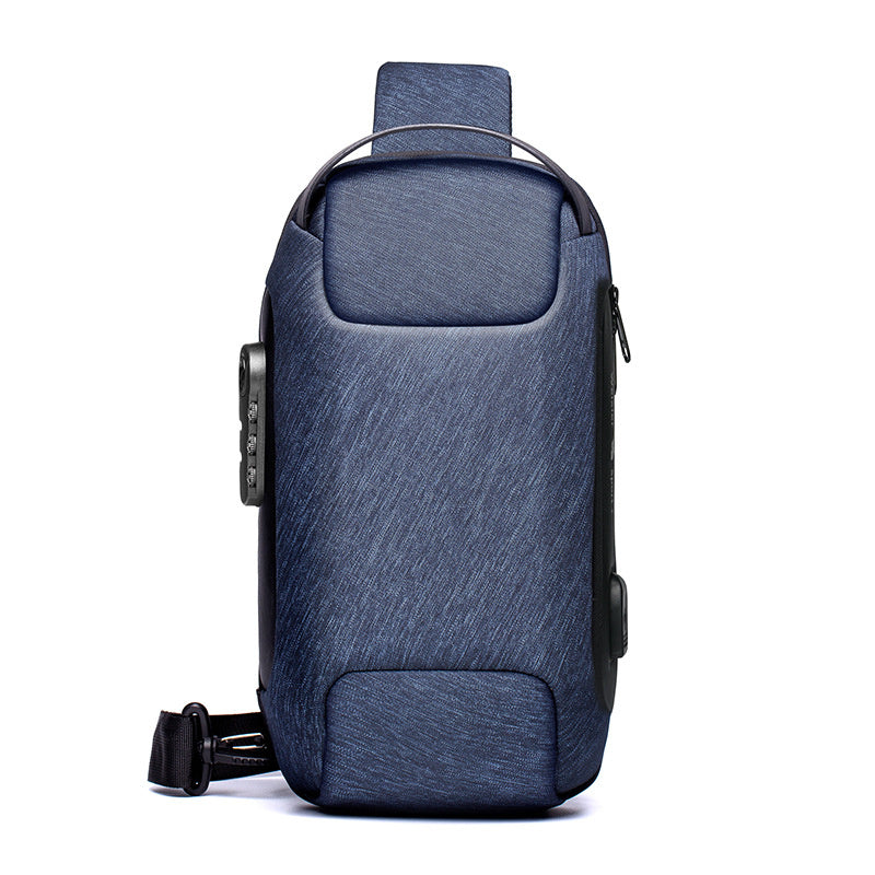 Waterproof USB Anti-theft Crossbody Shoulder Multifunction bag
