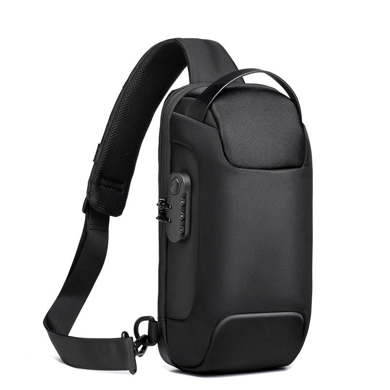 Waterproof USB Anti-theft Crossbody Shoulder Multifunction bag