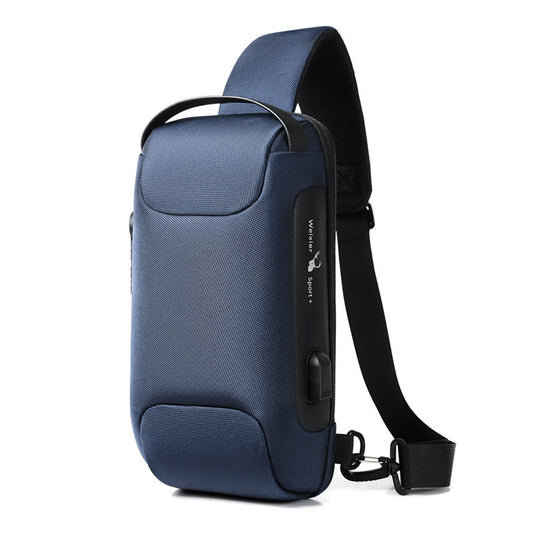 Waterproof USB Anti-theft Crossbody Shoulder Multifunction bag