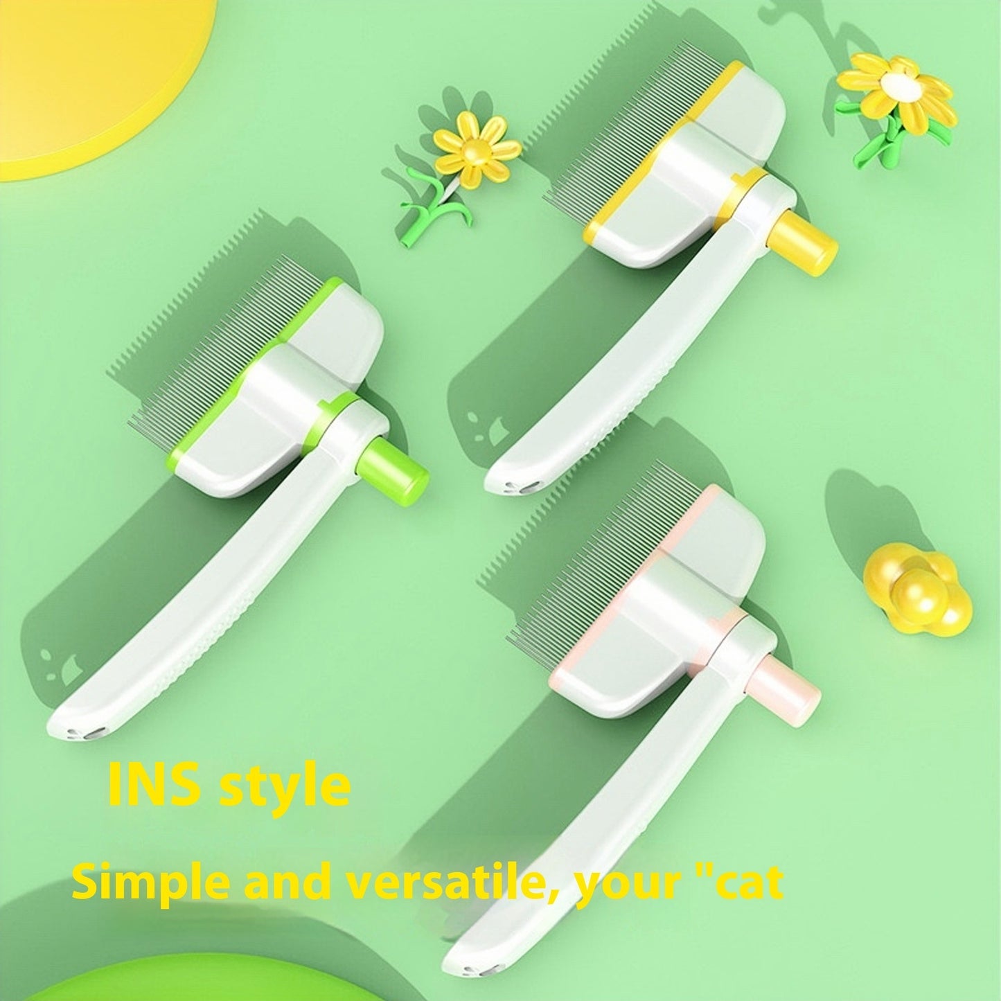 Cat or pets Comb Tie Removal Floating Hair Flea Removal