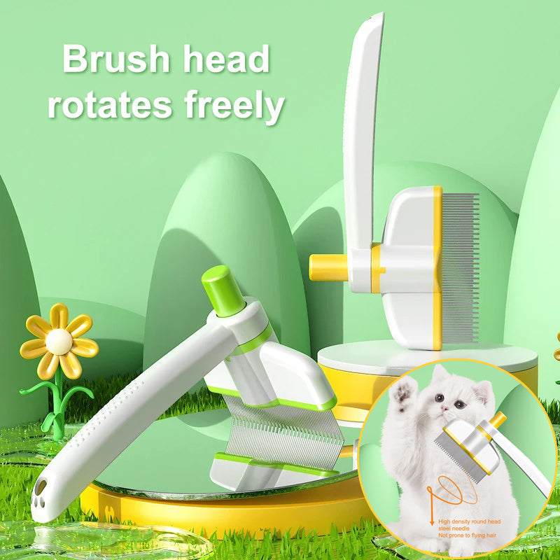 Cat or pets Comb Tie Removal Floating Hair Flea Removal