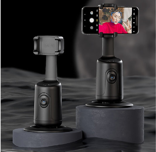 360 Auto Face Tracking Gimbal AI Smart Tripod Phone Holder
