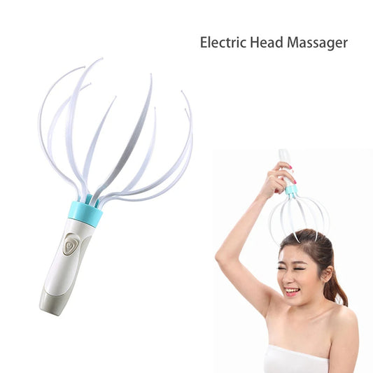 Head Massager Scalp Vibration Massage Eight Claw Electric
