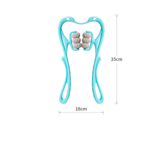 Multifunctional Six-wheel Neck Massage Relieve Roller
